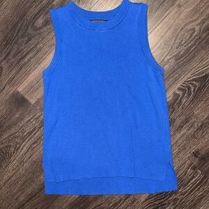 Banana Republic Elegant Blue Sleeveless Sweater